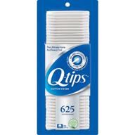 🧼 original 100% cotton q-tips swabs - 625 count for hygiene and beauty care logo