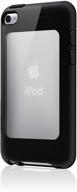 exceptional protection: belkin shield eclipse case in black for apple ipod touch logo