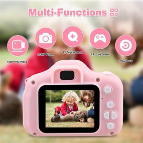 img 3 attached to 📸 COKUTA Toddlers Digital Birthday Cameras: Capture Joyful Moments!