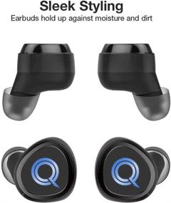 img 2 attached to Quikcell Wireless Earbuds Charging Black