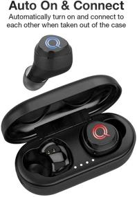 img 3 attached to Quikcell Wireless Earbuds Charging Black