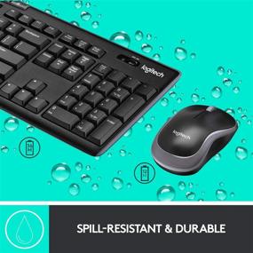 img 1 attached to 🖥️ MK270 Wireless Keyboard and Mouse Combo: Unleash Your Productivity!