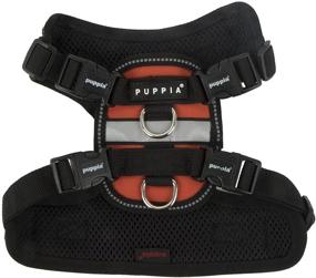 img 2 attached to Puppia PLRA-HF9323 Trek Safety Harness F in Black - Pet Vest Harnesses