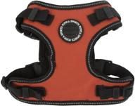 puppia plra-hf9323 trek safety harness f in black - pet vest harnesses logo