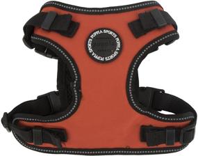 img 4 attached to Puppia PLRA-HF9323 Trek Safety Harness F in Black - Pet Vest Harnesses