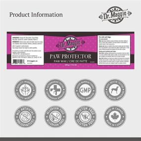 img 1 attached to 🐾 Dr. Maggie Paw Protector for Dogs and Cats: Shielding Their Paws from Ice, Snow, Salt, Chemicals, and Hot Pavement - 200g