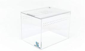 img 4 attached to 🐍 BioactiveFX 1.25 Gallon Magnetic Acrylic Terrarium: The Perfect Habitat for Reptiles, Lizards, Invertebrates, and More!