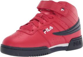 img 4 attached to 👟 Fila Kids F-13 Sneakers Women's White Athletic Shoes