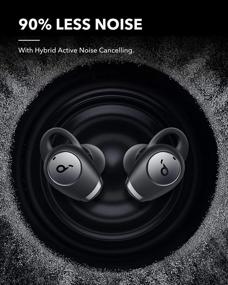 img 3 attached to 🎧 High-Performance Soundcore by Anker Life A2 NC: Wireless Earbuds with Advanced Noise Cancelling, Crystal Clear Calls, Long Battery Life, Powerful Bass, Fast Charging, Transparency Mode, and User-Friendly App