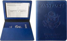 img 3 attached to Обложка для паспорта Кожаные аксессуары для вакцин