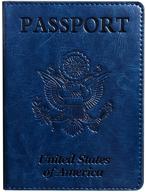 обложка для паспорта кожаные аксессуары для вакцин логотип