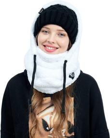 img 3 attached to 🎿 Senllen Cold Weather Ski Mask Fleece Balaclava – Wind-Resistant Winter Face Mask for Men and Women