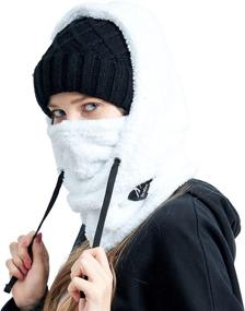 img 2 attached to 🎿 Senllen Cold Weather Ski Mask Fleece Balaclava – Wind-Resistant Winter Face Mask for Men and Women