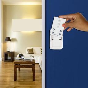 img 1 attached to SkylinkHome TC-318-7 Deluxe Wireless Lighting Remote Control - Simple, Small & Easy-to-Use Handheld Home Automation Transmitter