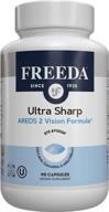 👁️ optimize visual health with freeda areds 2 vision formula - ultra sharp logo