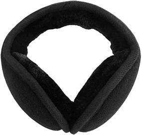 img 4 attached to 🔥 LISM Folding Warmers: Unbeatable Warmth in the Coziest Earmuffs