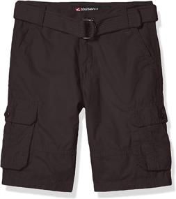 img 3 attached to Southpole Little Belted Canvas Shorts Boys' Clothing : Shorts