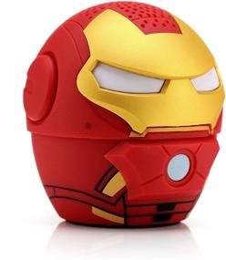 img 3 attached to Marvel Avengers Iron Man Bitty Boomers - Compact Mini Bluetooth Speaker