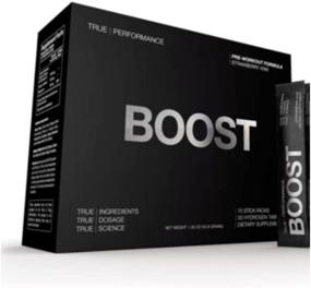 img 4 attached to Enhance Performance and Recovery with DrinkHRW BOOST Pre-Workout System: Molecular Hydrogen, Caffeine, and Nitrosigine Synergy