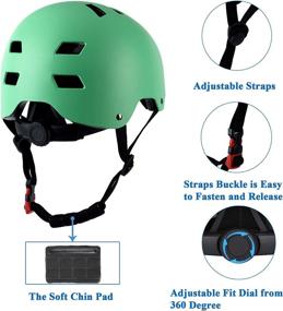 img 1 attached to Premium Toddler Bike Helmet: Adjustable Safety for Boys and Girls | Multi-Sports Skateboard Scooter | 2 Sizes Available