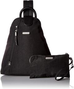 img 1 attached to 🎒 Женская рюкзак-клеш Baggallini в стиле "Чита": сумки, кошельки и стильные ремешки на руку для женщин.
