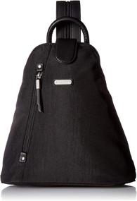 img 4 attached to 🎒 Женская рюкзак-клеш Baggallini в стиле "Чита": сумки, кошельки и стильные ремешки на руку для женщин.