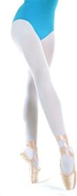 img 2 attached to Angelina Professional Grade Footed Ballet 248JR_BLK_11 14