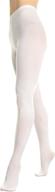 angelina professional grade footed ballet 248jr_blk_11 14 logo