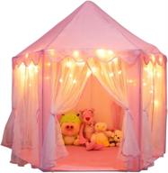 🏰 enchanted orian princess castle playhouse with lights логотип