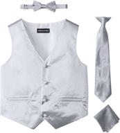 👕 boys' clothing - american exchange satin piece, silver logo