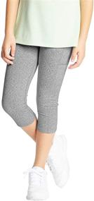 img 1 attached to 👧 C9 Champion Premium Leggings: Stylish Girls' Clothing for Leggings Enthusiasts