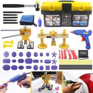 🚗 anyyion 54pcs car body paintless dent repair kits - professional car clip removal tool set logo