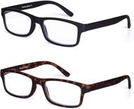 👓 enhance reading comfort with linno blue light blocking reading glasses - uv400 protection, anti-glare, and anti-fatigue solution to reduce eye strain logo