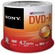 sony 50dmr47sp dvd r 4 7gb recordable logo