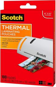 img 3 attached to Scotch Thermal Laminating Pouches TP5900 100