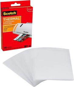 img 1 attached to Scotch Thermal Laminating Pouches TP5900 100