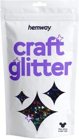 img 1 attached to Hemway Craft Glitter Decoration Holographic