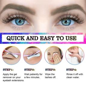img 1 attached to Crislashes Lash Extension Remover 20ML - Clear Formula for Quick 💧 Dissolving of Powerful Eyelash Glue - Professional Lash Extension Remover for Eyelash Extensions