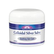 2 ounce heritage store body 💧 gel salve with colloidal silver for enhanced effectiveness logo