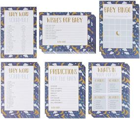 img 4 attached to 🎉 Fun-Filled Baby Shower Game Card Packs: Engaging and Entertaining Activities for a Memorable Celebration!