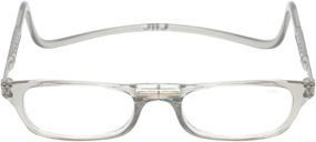 img 3 attached to 👓 Clic Magnetic Reading Glasses in Smoke: Stylish and Convenient Eyewear with Magnetic Clasp