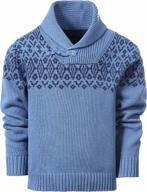 👕 boys' gioberti knitted sweater pullover with closure - sweaters for boys' clothing logo