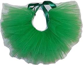 img 1 attached to Handcrafted Bright Green Tulle Large