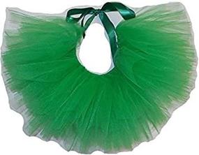 img 2 attached to Handcrafted Bright Green Tulle Large