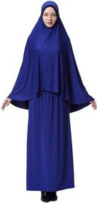 img 1 attached to 👗 XINFU Women's Muslim Costumes: Stylish & Comfortable Clothing for Women's Dresses