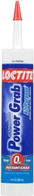 img 1 attached to 🧱 Loctite Power Grab Express All Purpose Construction Adhesive, 12 Pack of 9 oz Cartridges - White (2022554-12)