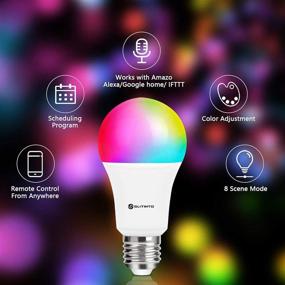 img 3 attached to 🌈 Enhanced Dimmable SLITINTO Multicolor Compatible Equivalent: Amplified Lighting Control for All Settings