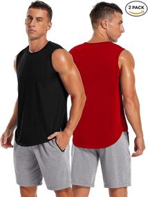 img 1 attached to Babioboa Sleeveless Workout Fitness Bodybuilding Sports & Fitness for Other Sports