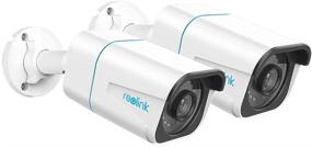 img 4 attached to REOLINK 4K Outdoor Security Camera (2-Pack), Advanced Human/Vehicle Detection, Compatible with Smart Home PoE IP Camera, Timelapse, 256GB Micro SD Card (Storage not Included) for 24/7 Recording, RLC-810A
