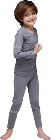 img 4 attached to MiNiK Thermal Underwear Bottom Navy_Stripe Outdoor Recreation and Hiking & Outdoor Recreation Clothing